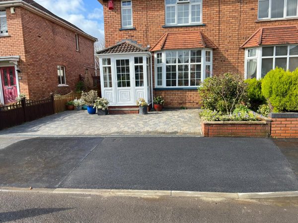 Asphalt driveway installation in Hever, Kent