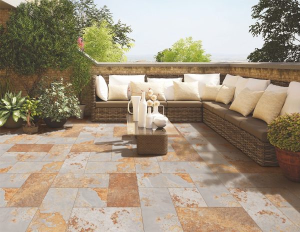 New patio in Hosey Hill, Kent